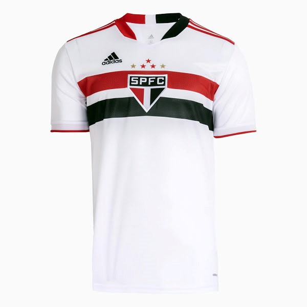 Thailande Maillot Football São Paulo Domicile 2021-22 Blanc